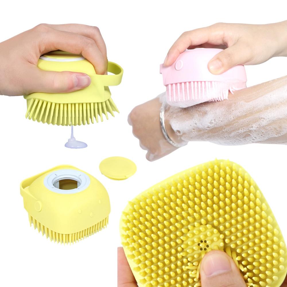 BrossyDog™ - Brosse de bain pour animaux 2 en 1 | chien